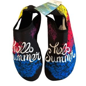 NWT Myleon Woman’s Summer Water Shoes Sz XL